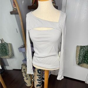 Citizen of humanity Gray Women's Cutout Top
